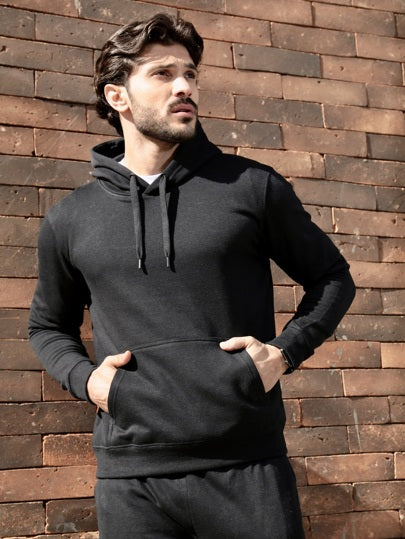 RYJ CLOTHING ARTICLE # 4262 Men Solid Hooded