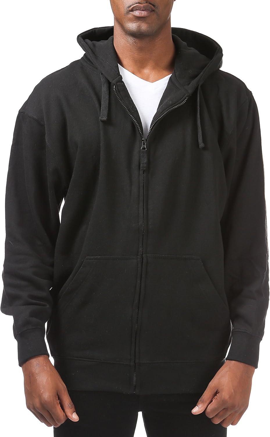 RYJ CLOTHING ARTICLE# 4227 Men's Full Zip Hoodie