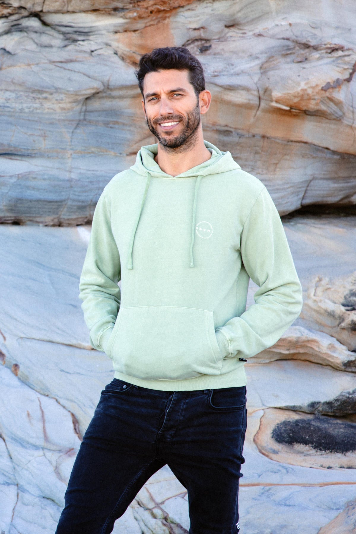 RYJ CLOTHING ARTICLE #4207 Greenstone : Organic Cotton Hoodie