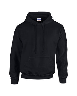 RYJ CLOYHING ARTICLE #4205 Heavy Blend Hoodie Men Pullover Black Plain Hoodie